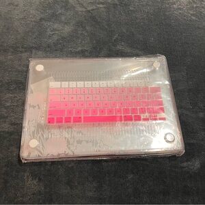 NWT Pink floral Mektron case for macbook pro 16"